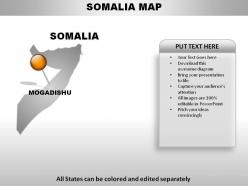 Somalia country powerpoint maps