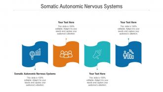Somatic autonomic nervous systems ppt powerpoint presentation portfolio objects cpb