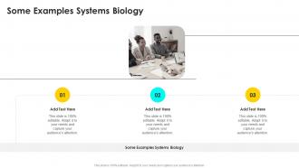 Some Examples Systems Biology In Powerpoint And Google Slides Cpb
