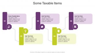Some Taxable Items In Powerpoint And Google Slides Cpb