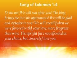 Song of solomon 1 4 the king bring me into his powerpoint church sermon
