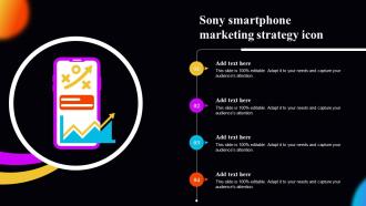 Sony Smartphone Marketing Strategy Icon