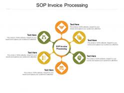 Sop invoice processing ppt powerpoint presentation outline format ideas cpb