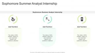 Sophomore Summer Analyst Internship In Powerpoint And Google Slides Cpb