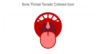 Sore Throat Tonsils Colored Icon In Powerpoint Pptx Png And Editable Eps Format