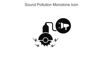Sound Pollution Monotone Icon In Powerpoint Pptx Png And Editable Eps Format