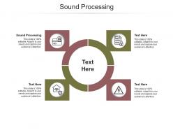 Sound processing ppt powerpoint presentation ideas design ideas cpb