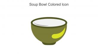 Soup Bowl Colored Icon In Powerpoint Pptx Png And Editable Eps Format