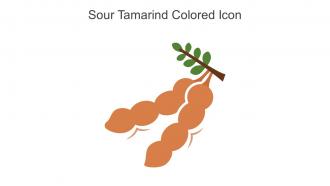 Sour Tamarind Colored Icon In Powerpoint Pptx Png And Editable Eps Format