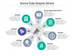 Source code analysis service ppt powerpoint presentation gallery layouts cpb