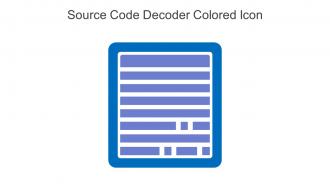 Source Code Decoder Colored Icon In Powerpoint Pptx Png And Editable Eps Format