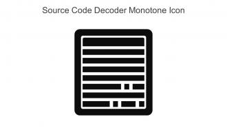 Source Code Decoder Monotone Icon In Powerpoint Pptx Png And Editable Eps Format