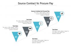 Source contract vs procure pay ppt powerpoint presentation professional themes cpb