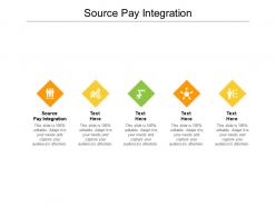 Source pay integration ppt powerpoint presentation layouts example cpb