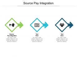 Source pay integration ppt powerpoint presentation summary shapes cpb