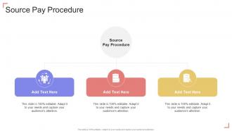 Source Pay Procedure In Powerpoint And Google Slides Cpb