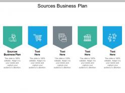 Sources business plan ppt powerpoint presentation inspiration smartart cpb