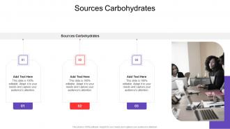 Sources Carbohydrates In Powerpoint And Google Slides Cpb