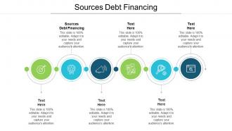 Sources debt financing ppt powerpoint presentation slides introduction cpb