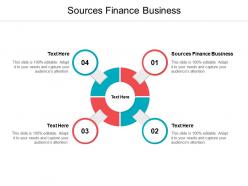 Sources finance business ppt powerpoint presentation summary samples cpb