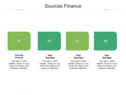 Sources finance ppt powerpoint presentation ideas files cpb