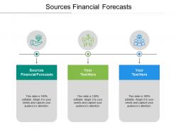 Sources financial forecasts ppt powerpoint presentation outline sample cpb