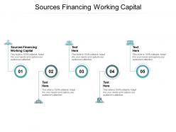 Sources financing working capital ppt powerpoint presentation pictures designs download cpb