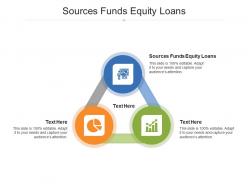 Sources funds equity loans ppt powerpoint presentation ideas graphics example cpb