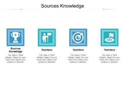 Sources knowledge ppt powerpoint presentation file themes cpb