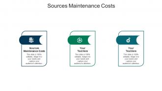 Sources maintenance costs ppt powerpoint presentation infographics graphic images cpb
