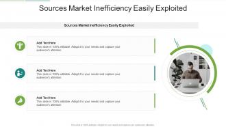 Sources Market Inefficiency Easily Exploited In Powerpoint And Google Slides Cpb