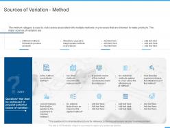 Sources of variation method ppt powerpoint presentation show background image