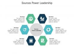 Sources power leadership ppt powerpoint presentation model slide portrait cpb