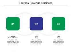 Sources revenue business ppt powerpoint presentation model portfolio cpb