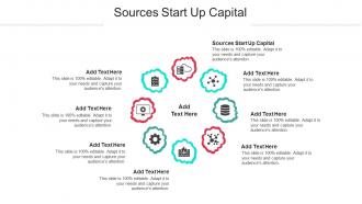 Sources Start Up Capital Ppt Powerpoint Presentation Infographic Template Picture Cpb