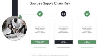 Sources Supply Chain Risk In Powerpoint And Google Slides Cpb
