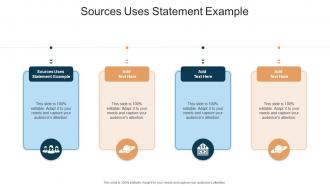 Sources Uses Statement Example In Powerpoint And Google Slides Cpb