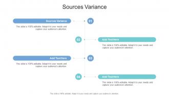 Sources Variance In Powerpoint And Google Slides Cpb