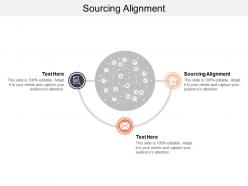 Sourcing alignment ppt powerpoint presentation ideas background image cpb