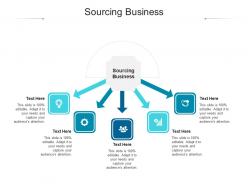 Sourcing business ppt powerpoint presentation inspiration slides cpb