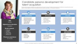 Sourcing Strategies To Attract Potential Candidates Powerpoint Presentation Slides Adaptable Slides