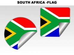 South africa country powerpoint flags