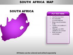 South Africa Country Powerpoint Maps