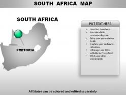 South africa country powerpoint maps