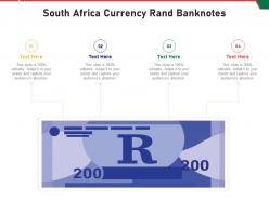 South africa currency rand banknotes