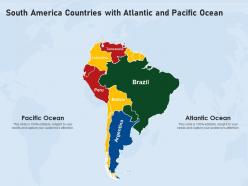 South america countries with atlantic and pacific ocean