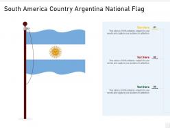 South america country argentina national flag