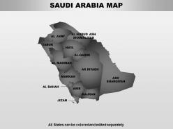 South arabia powerpoint maps
