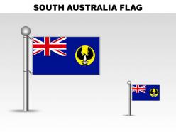 South australia country powerpoint flags