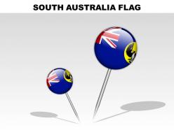 South australia country powerpoint flags